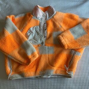 Free people hit the slopes printed fleece